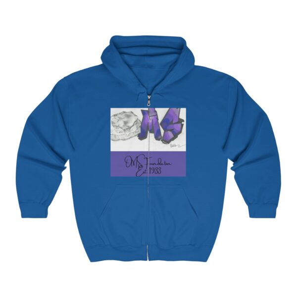 Unisex Heavy Blend™ Full Zip Hooded Sweatshirt - Image 7