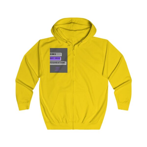 Unisex Full Zip Hoodie - Image 5