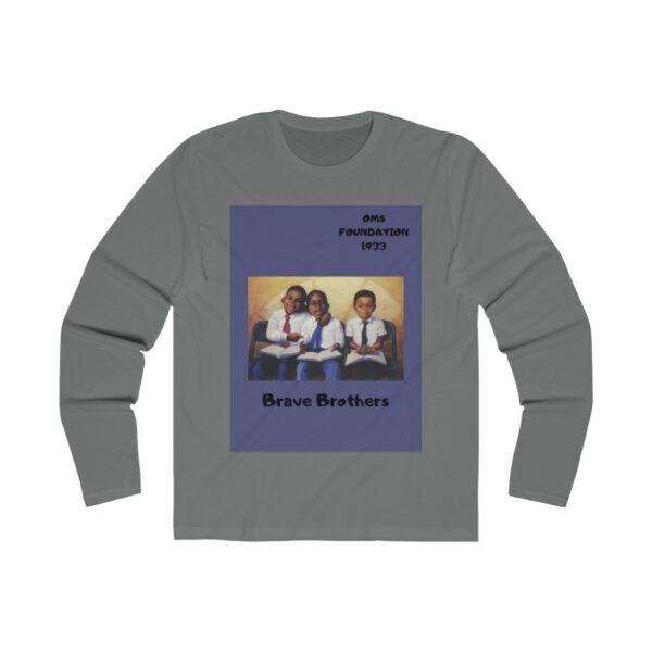 Men's Long Sleeve Crew Tee - Image 4