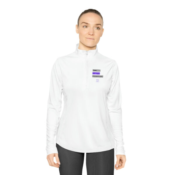 Ladies Quarter-Zip Pullover - Image 4