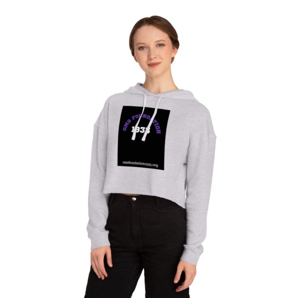 Women’s Cropped Hooded Sweatshirt - Image 9