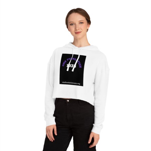 Women’s Cropped Hooded Sweatshirt - Image 6