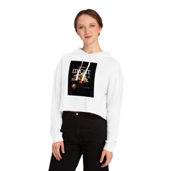 Women’s Cropped Hooded Sweatshirt - Image 18