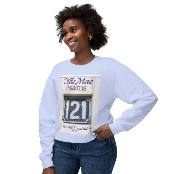 Unisex Lightweight Crewneck Sweatshirt - Image 3