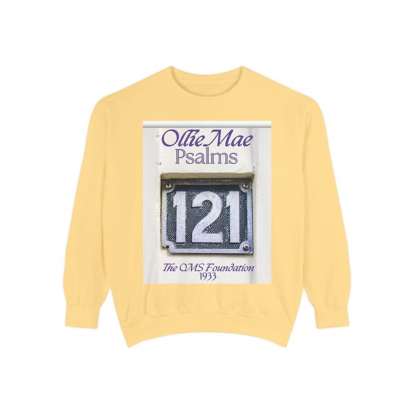 Ollie Mae Psalms Sweatshirt - Garment-Dyed Unisex Cozy Apparel - Image 9